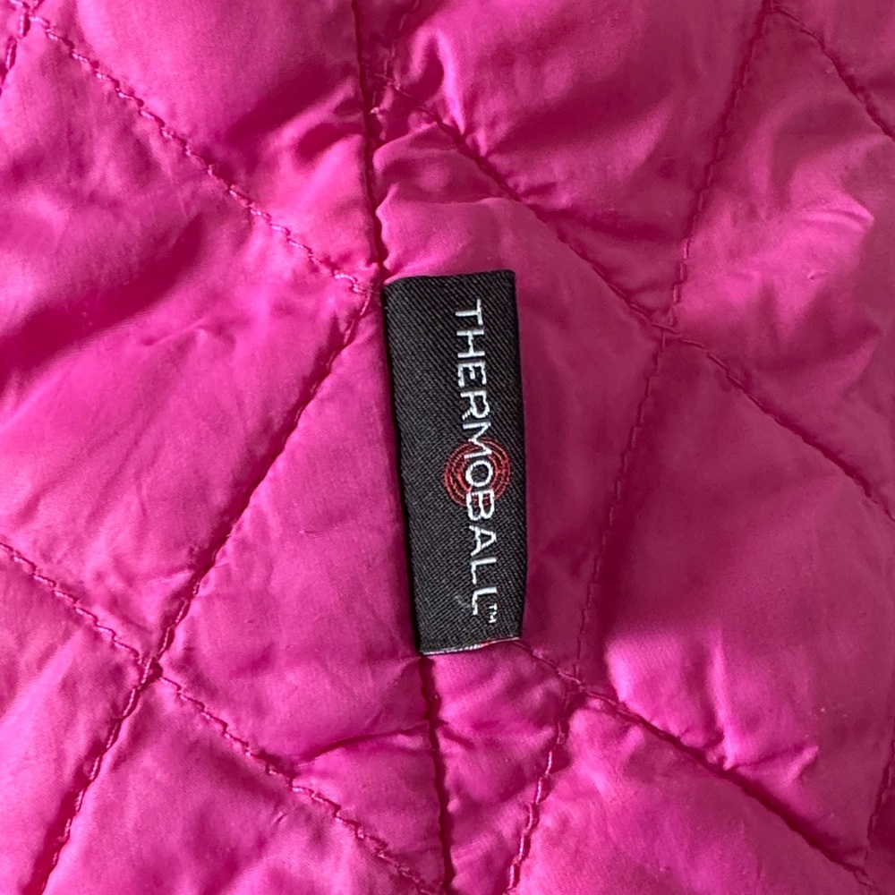 The North Face Kids Pink Quilted Thermoball Puffer XXS (5) - Picture 8 of 14
